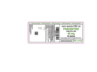 60429-737-30LB - PAROXETINE HCl 40 MG TABS.jpg 60429 737 30LB PAROXETINE HCl 40 MG TABS